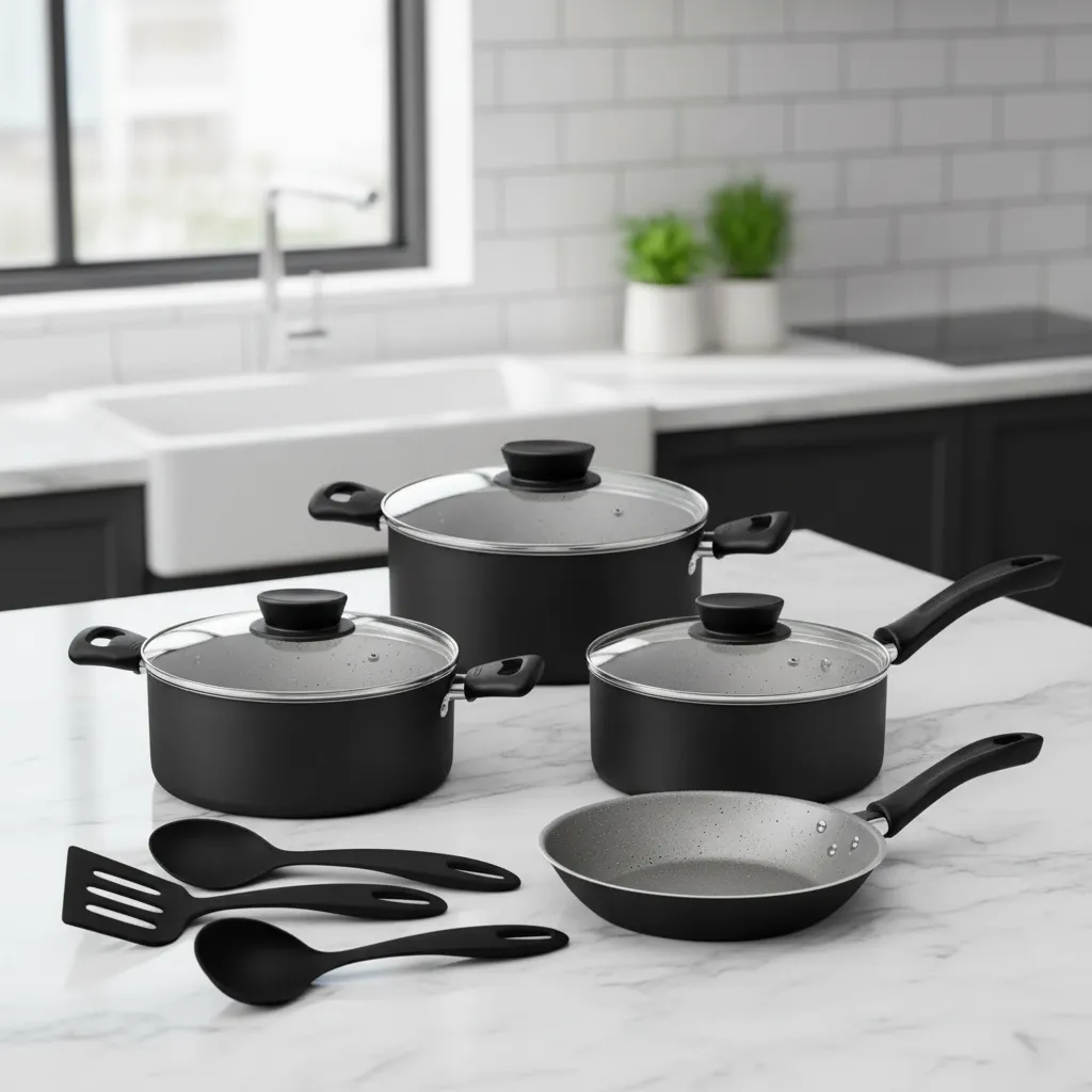 Bateria De Cocina Tramontina Linz Juego Sarten Ollas 10pz