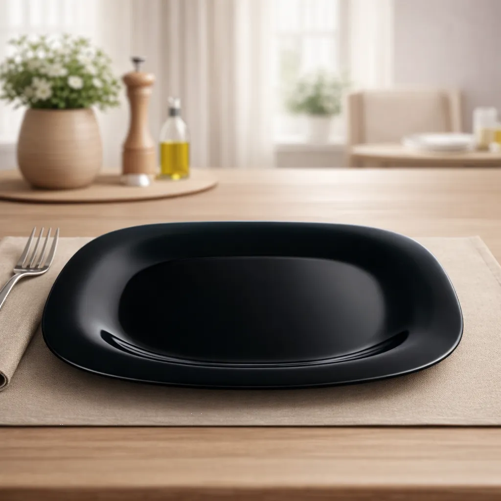 Platos Playos Luminarc Carine Colors Opal 27x27 Cm 6 Piezas