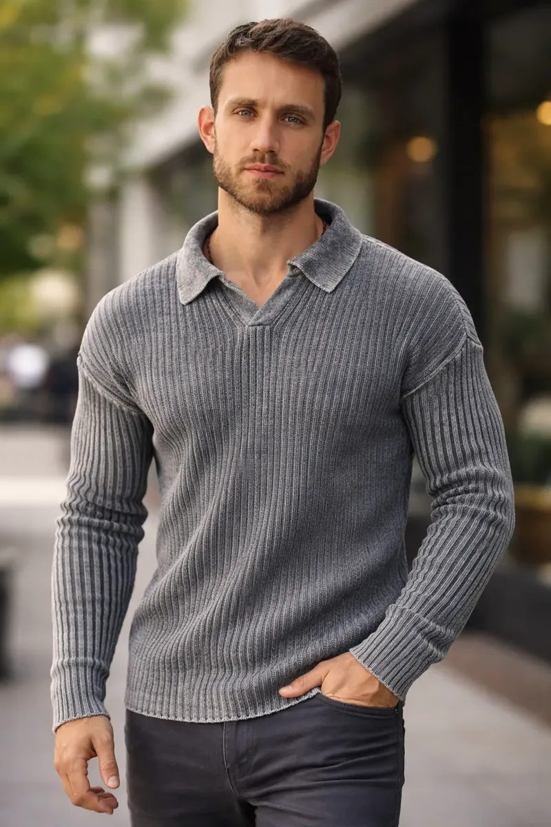 Sweater Chomba Capri Acid Wash - El Genovés