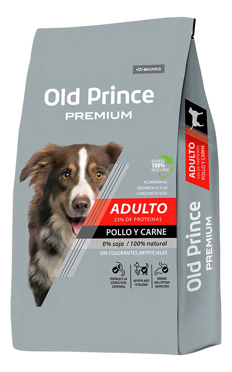 Old Prince Premium Perro Adulto Todas las Razas Pollo y Carne x 20 kg