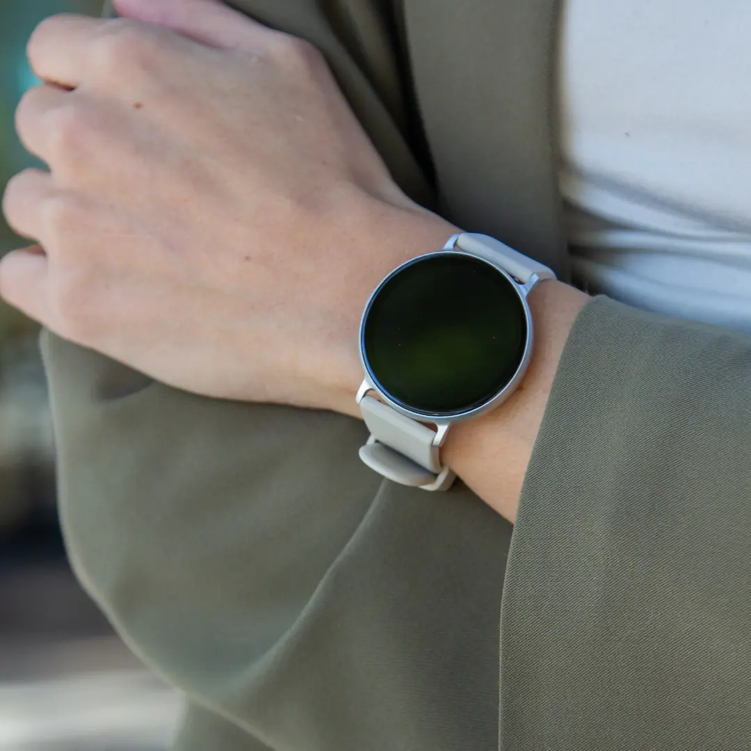 Reloj Inteligente Bleck Viva Slim Elegante Mujer Plateado Plateado Elegante Plateado Plateado