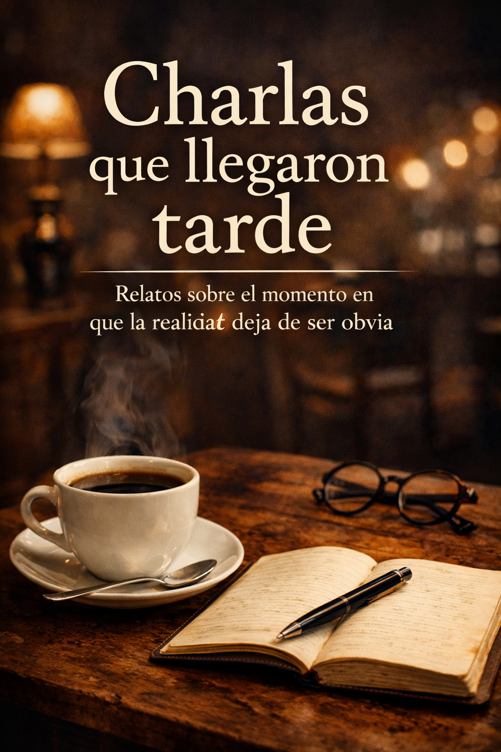 Portada del libro Charlas que llegaron tarde - Luis Alberto Lombardi