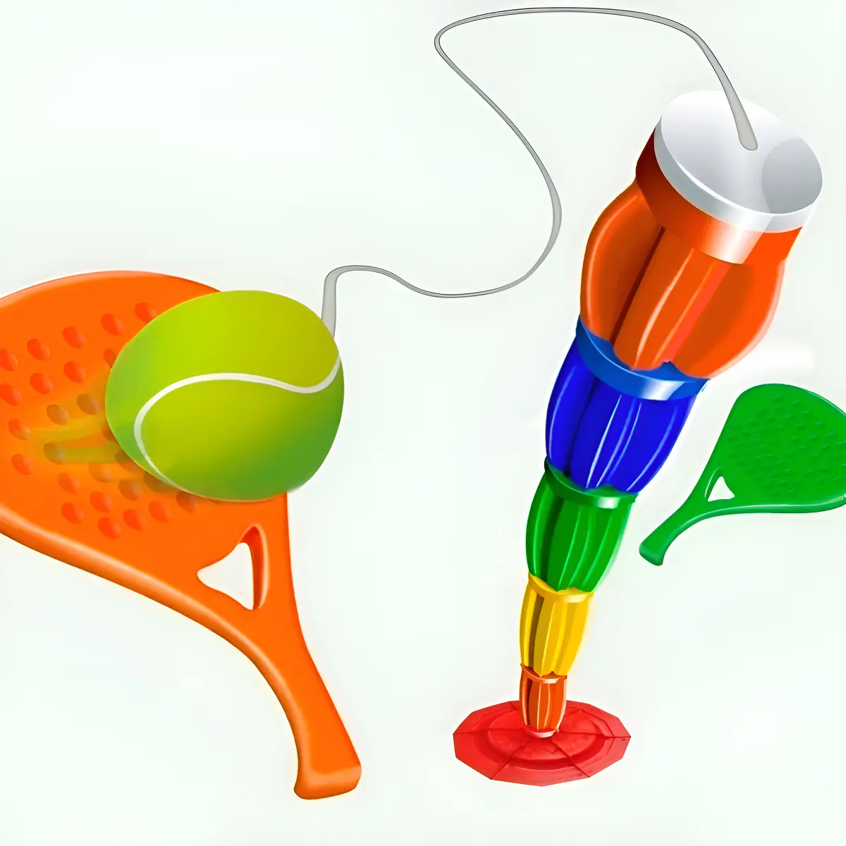 Tenisol Original En Bolsa Con Paletas Juegosol 35b