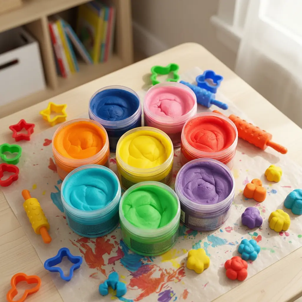 Pack 3 Kilos Masa Para Modelar Colores Surt. -mis Juguetes