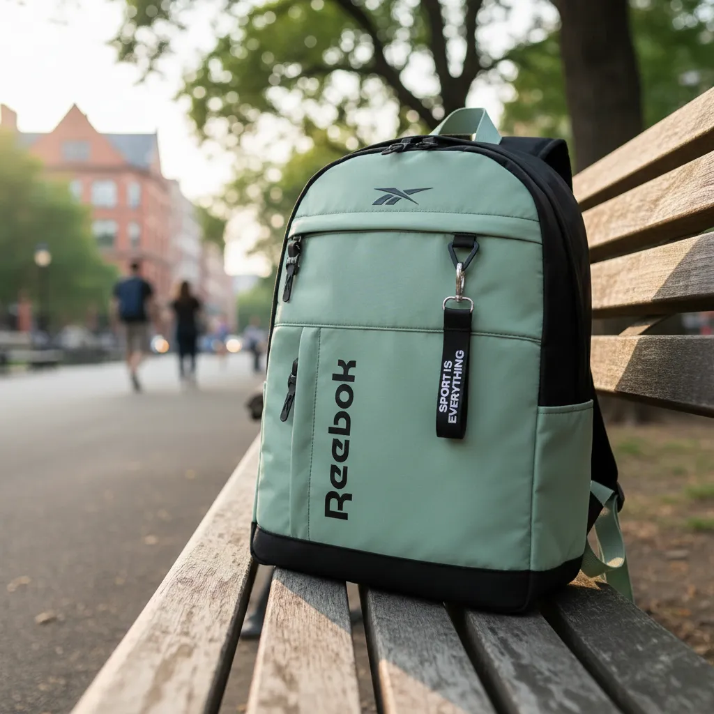 Mochila Reebok Urbana Oficial Bolsillos Laterales Reforzada