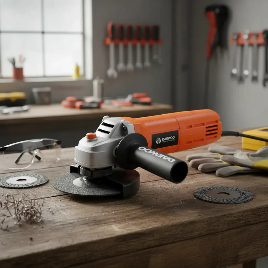 Amoladora Angular Daewoo de 750W para Disco de 4.5