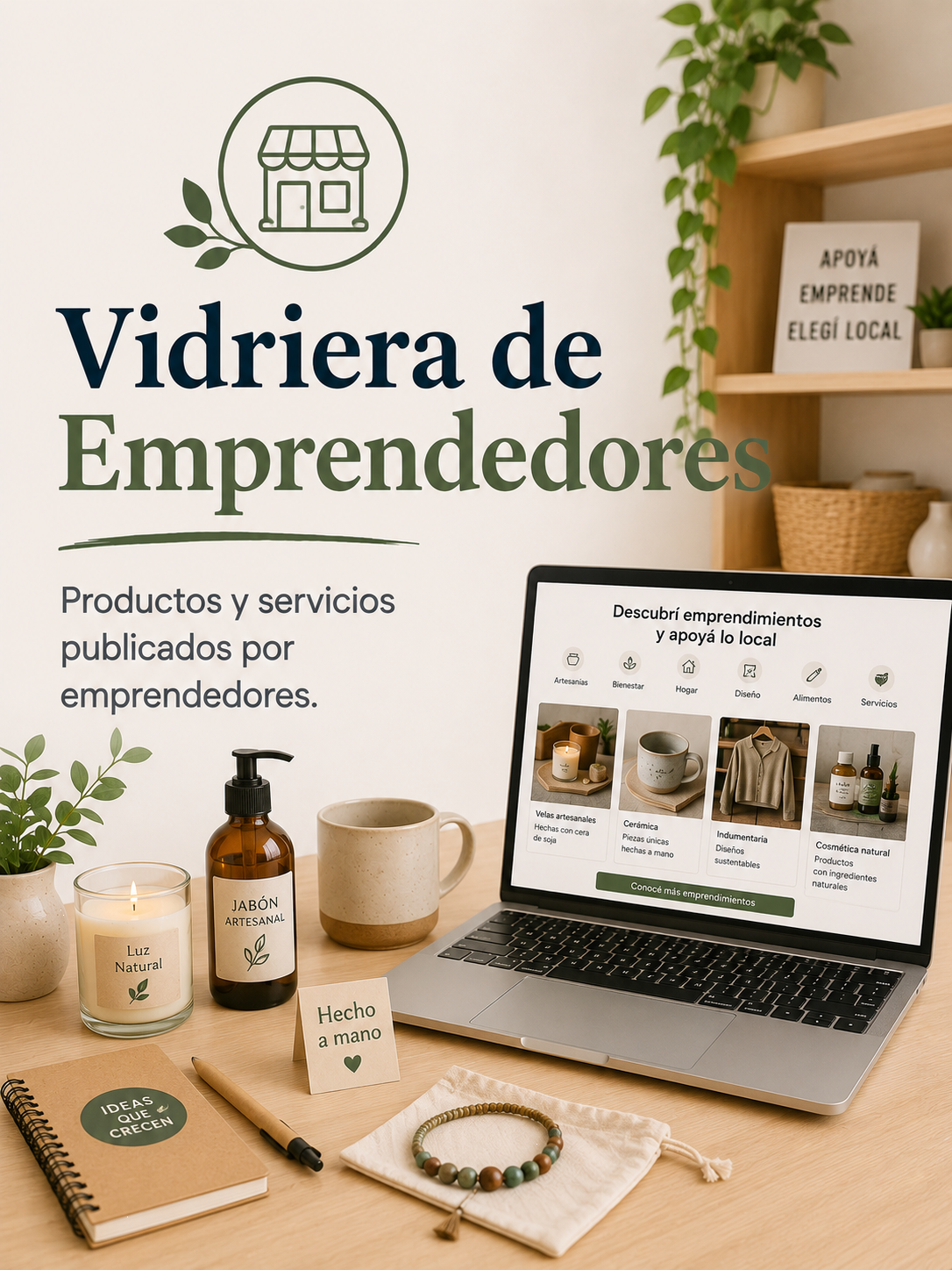Vidriera de Emprendedores