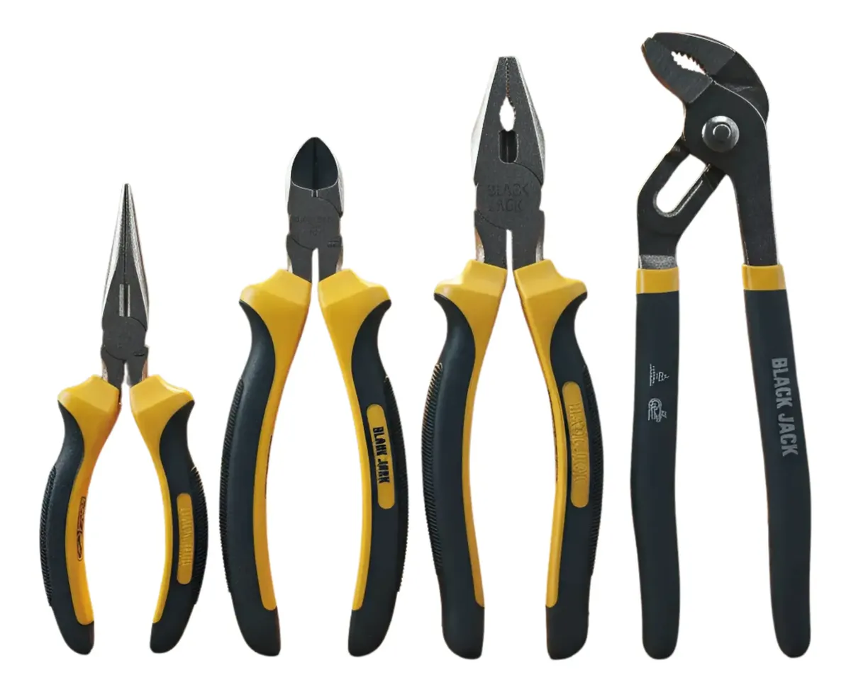 Combo Pinza Universal 8 Pulgadas + Pinza Pta Recta 6 Pulgada