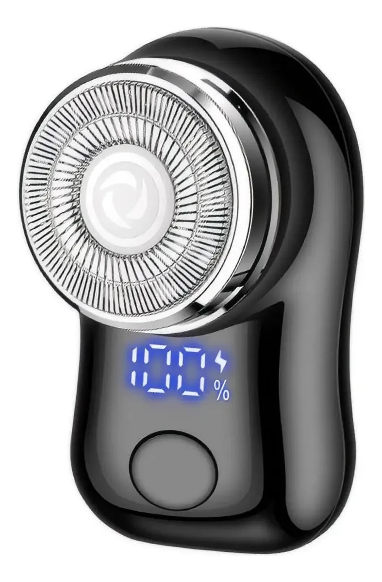 Mini Afeitadora El�ctrica Port�til Recargable Ideal Viaje Negro