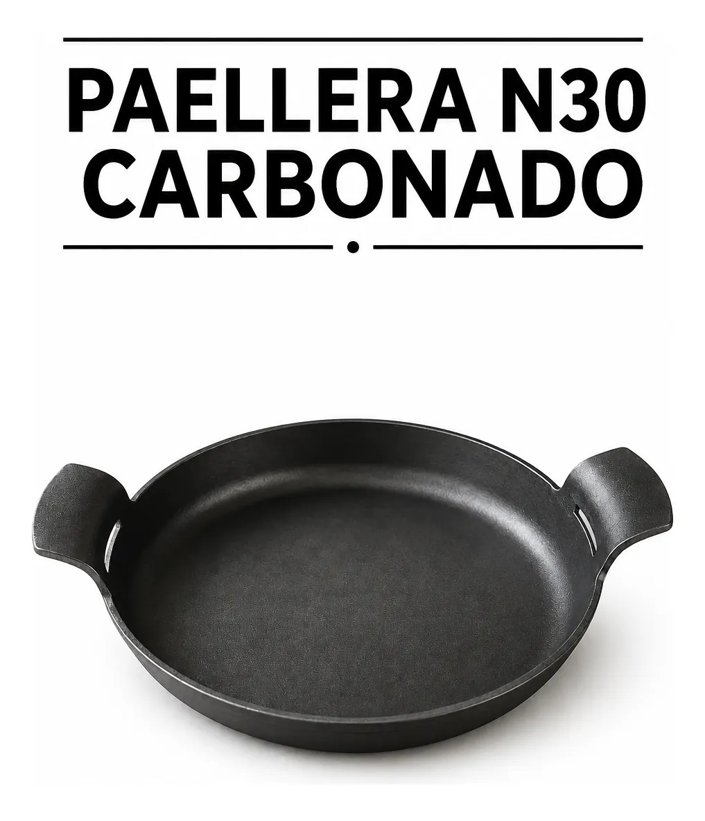 Sart�n De Hierro Surar N30 Paellera 100% Hierro Al Carbono
