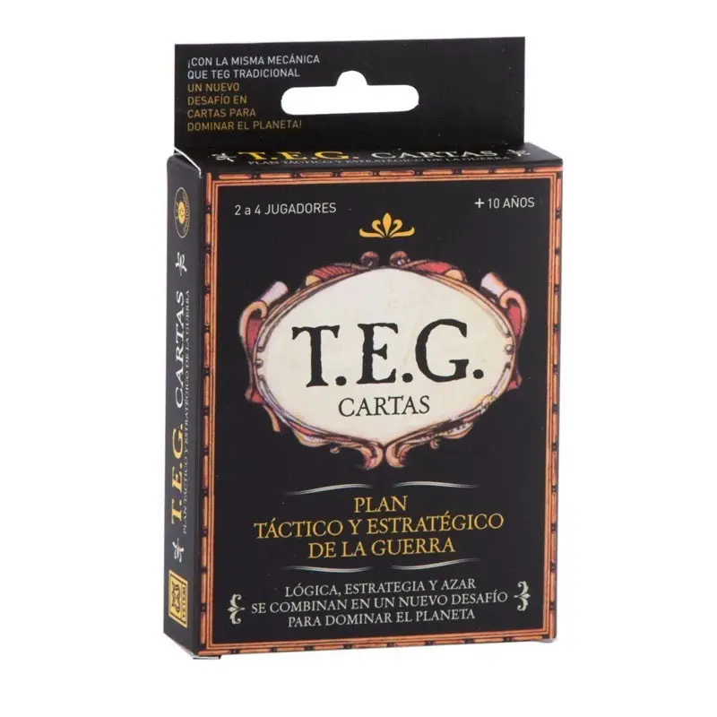 Teg Cartas Plan Tactico Estrategico De La Guerra Yetem