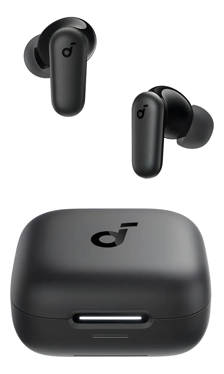 Auriculares Inalámbricos Gamer Anker soundcore P30i, Cancelacion de Ruido in Ear, Adaptive ANC, Hi-Res, LDAC, 45 Horas de Calidad de Sonido sin Pérdida, Soporte de Carga Rápida, Bluetooth 5.4