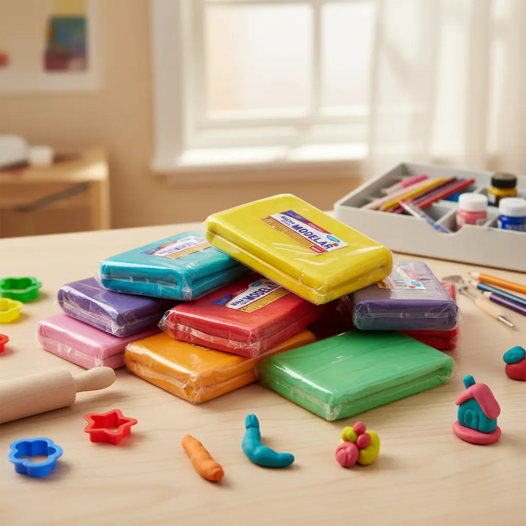 Masa Set 4 Kilos P Modelar Plastilina Colores Mis Juguetes