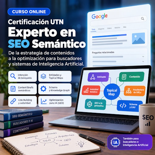 Certificación UTN: Experto en SEO Semántico Online