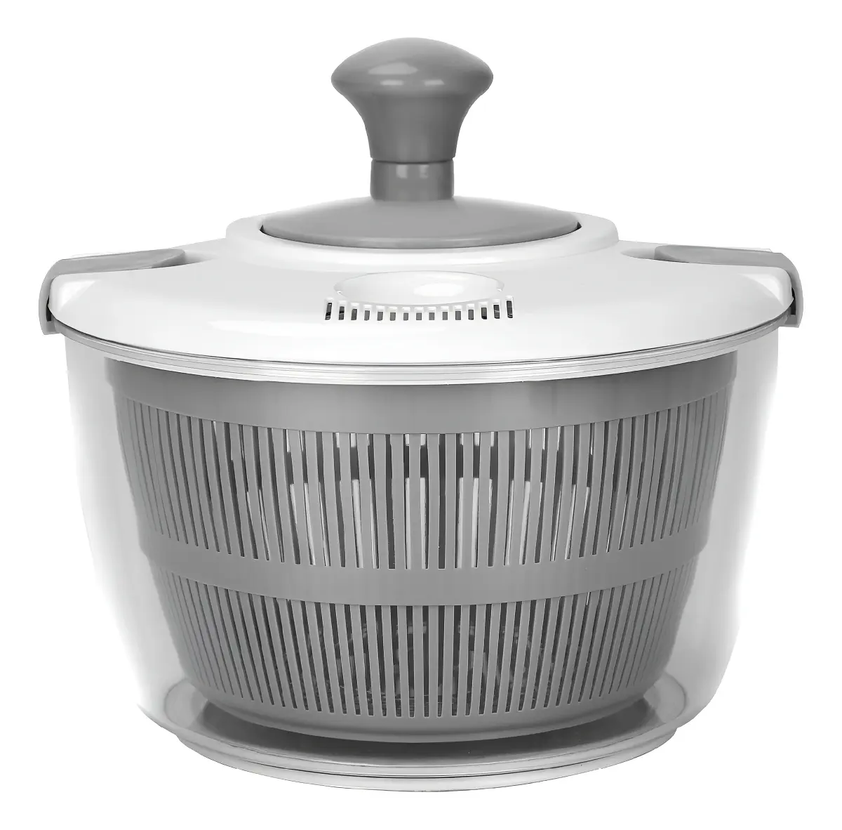 Centrifugador Escurridor De Verduras Plástico Hudson Color Blanco
