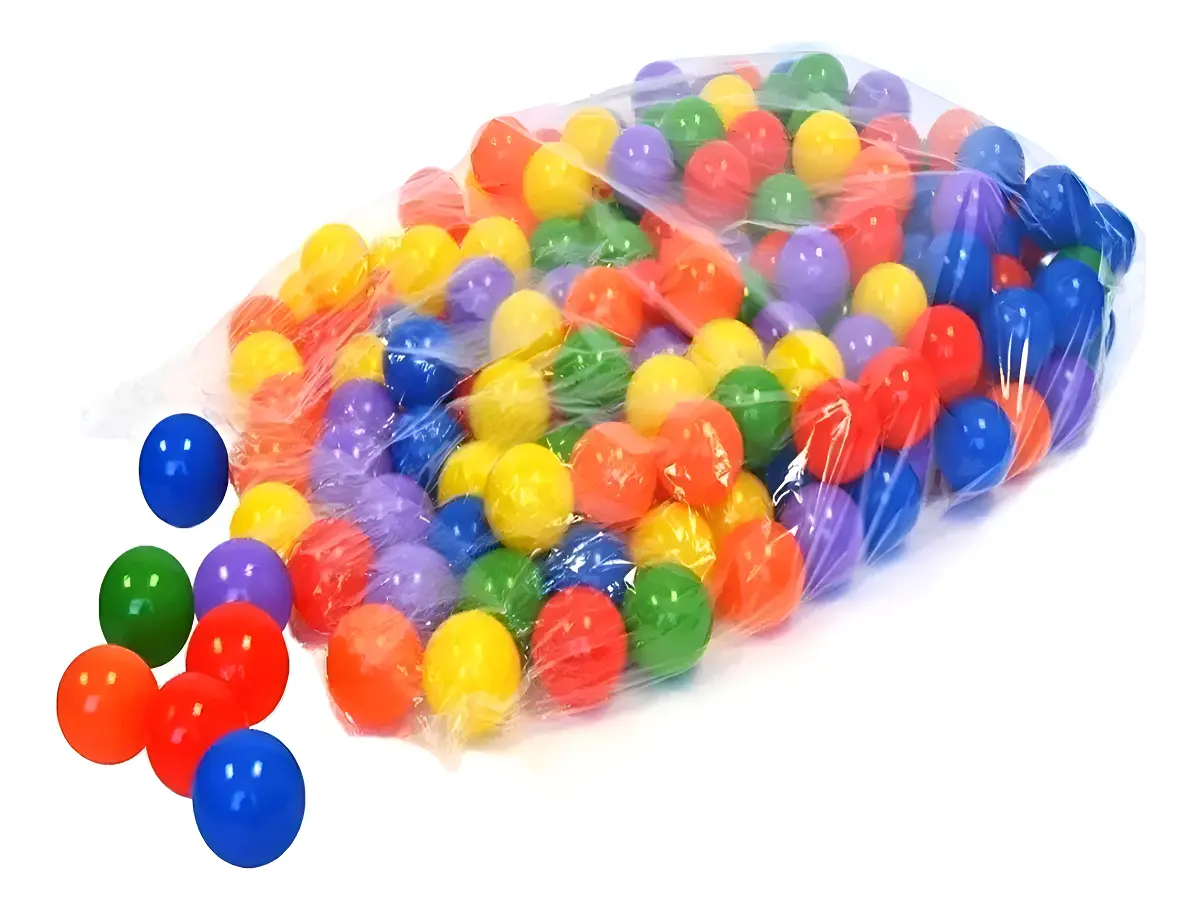 Bolson De 100 Pelotas No Toxicas Pelotero Juegos Ni�o Marca Tp