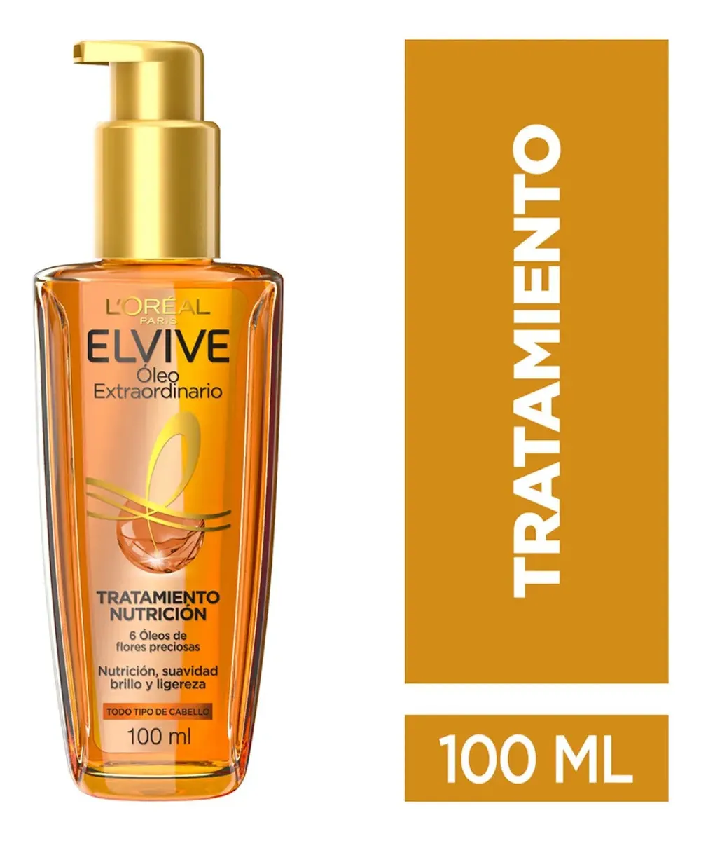 Óleo Extraordinario Reparación de Puntas L'Oréal Elvive 100Ml