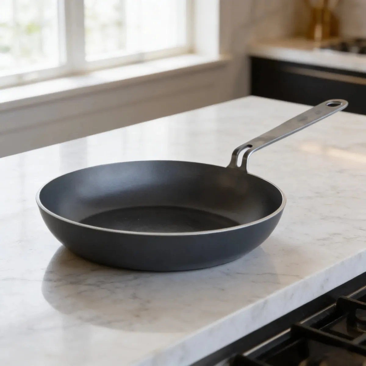 Sartén De Hierro Holz 25 Cm Durable Y Versátil Negro