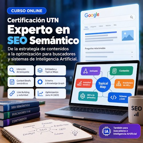 Certificaci�n UTN: Experto en SEO Sem�ntico Online